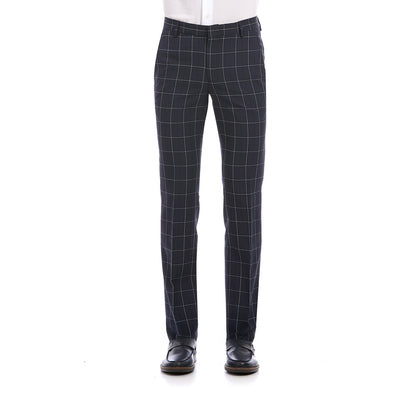 Pantalón Separates Slim Fit Para Caballero En Tejido A Cuadros