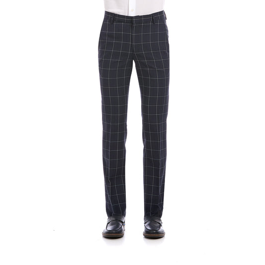Pantalón Separates Slim Fit Para Caballero En Tejido A Cuadros