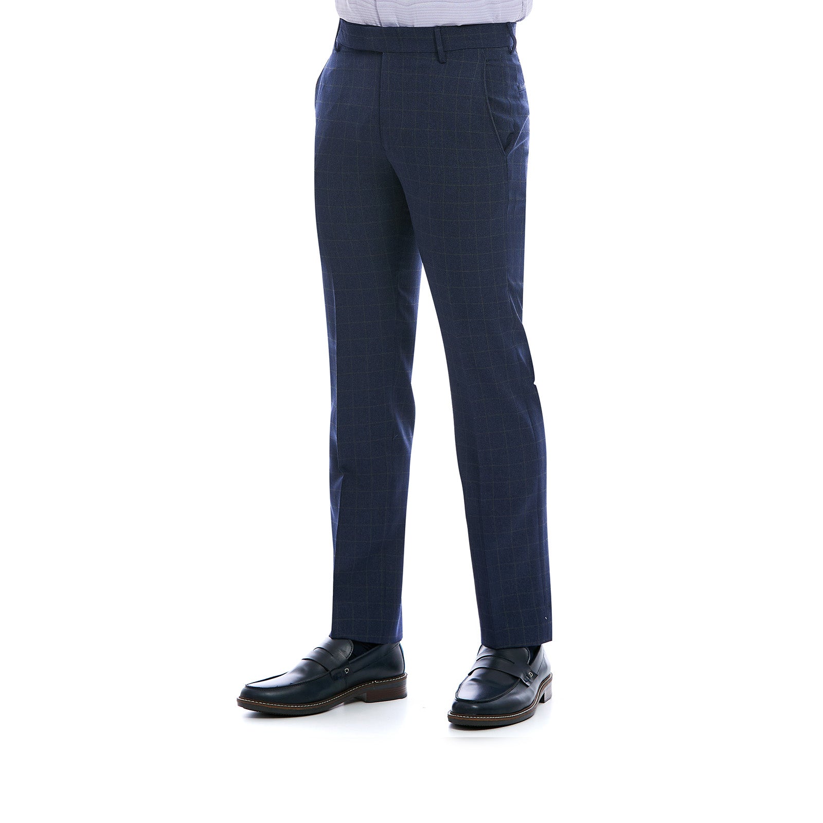 Pantalon de Vestir para Caballero Slim Color Azul 