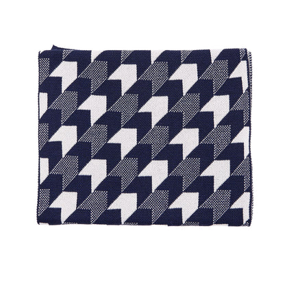 Bufanda Para Caballero Con Diseño Geométrico