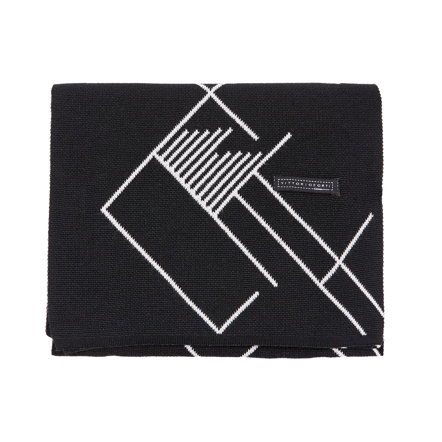 Bufanda Para Caballero Con Diseño de Líneas