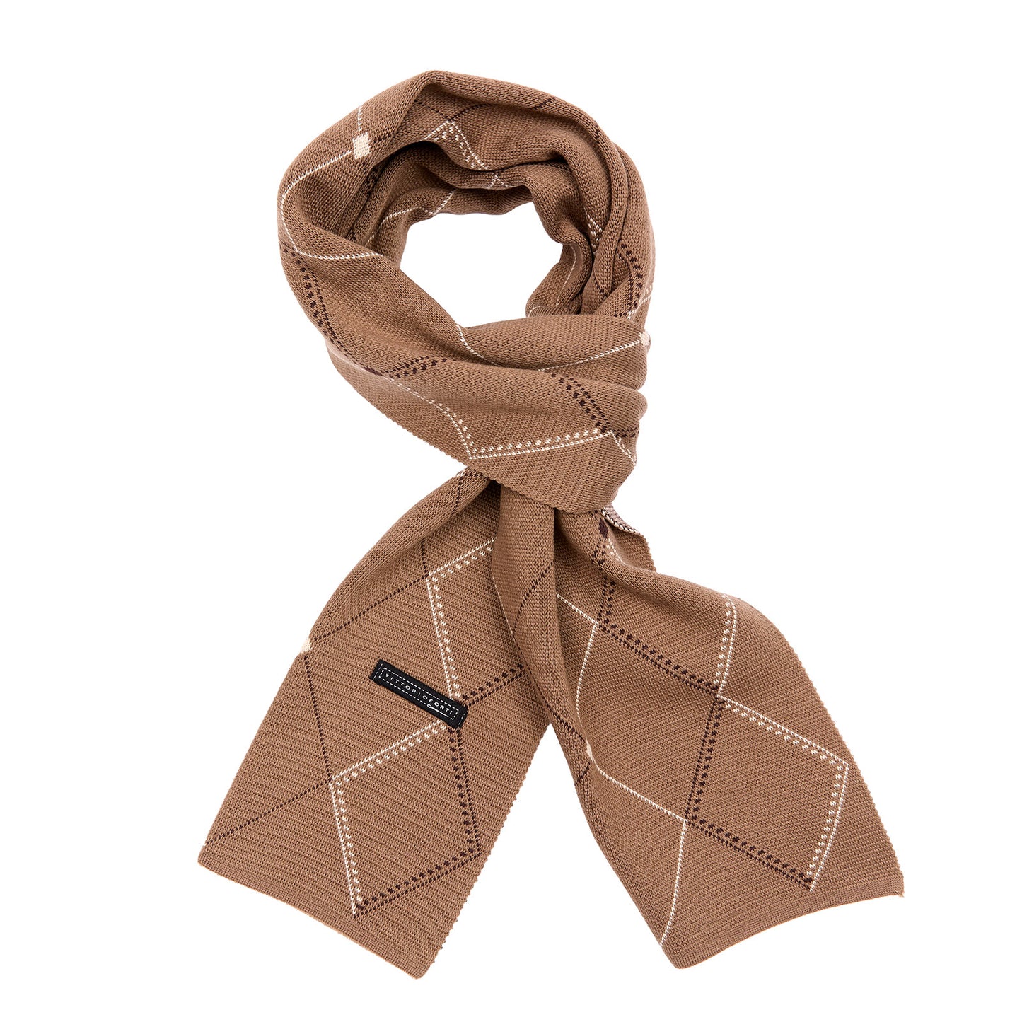 Bufanda Para Caballero Con Diseño Geometrico