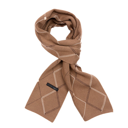 Bufanda Para Caballero Con Diseño Geometrico