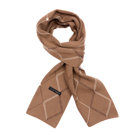 Bufanda Para Caballero Con Diseño Geometrico