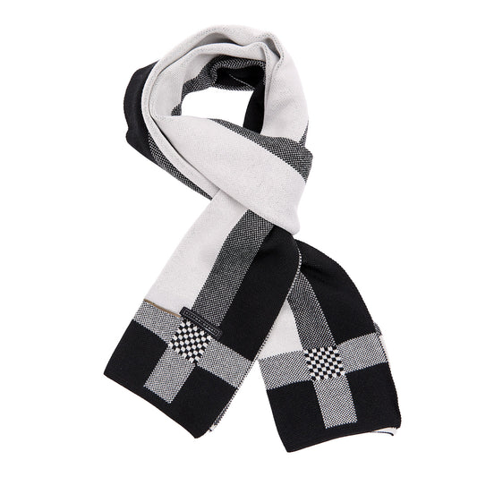 Bufanda Para Caballero Con Diseño de Bloques
