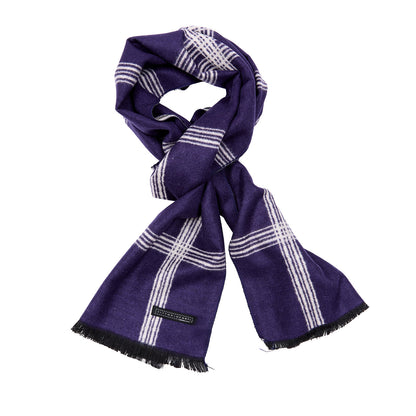 Bufanda Para Caballero Con Diseño de Cuadricula