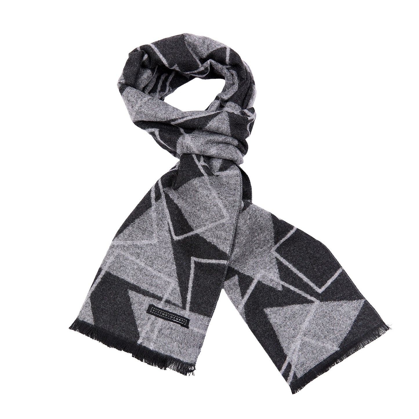 Bufanda Para Caballero Con Diseño Geometrico