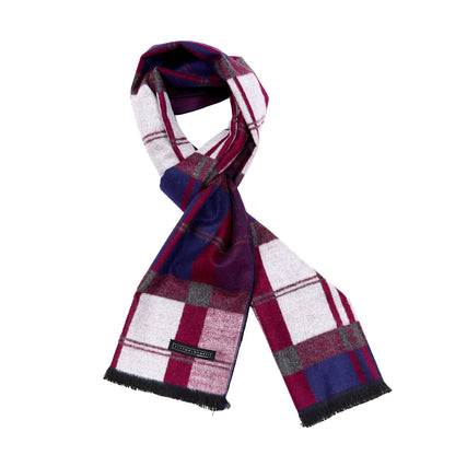 Bufanda Para Caballero Con Diseño de Cuadricula