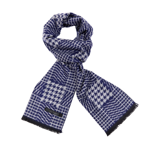 Bufanda Para Caballero Con Diseño de Cuadricula
