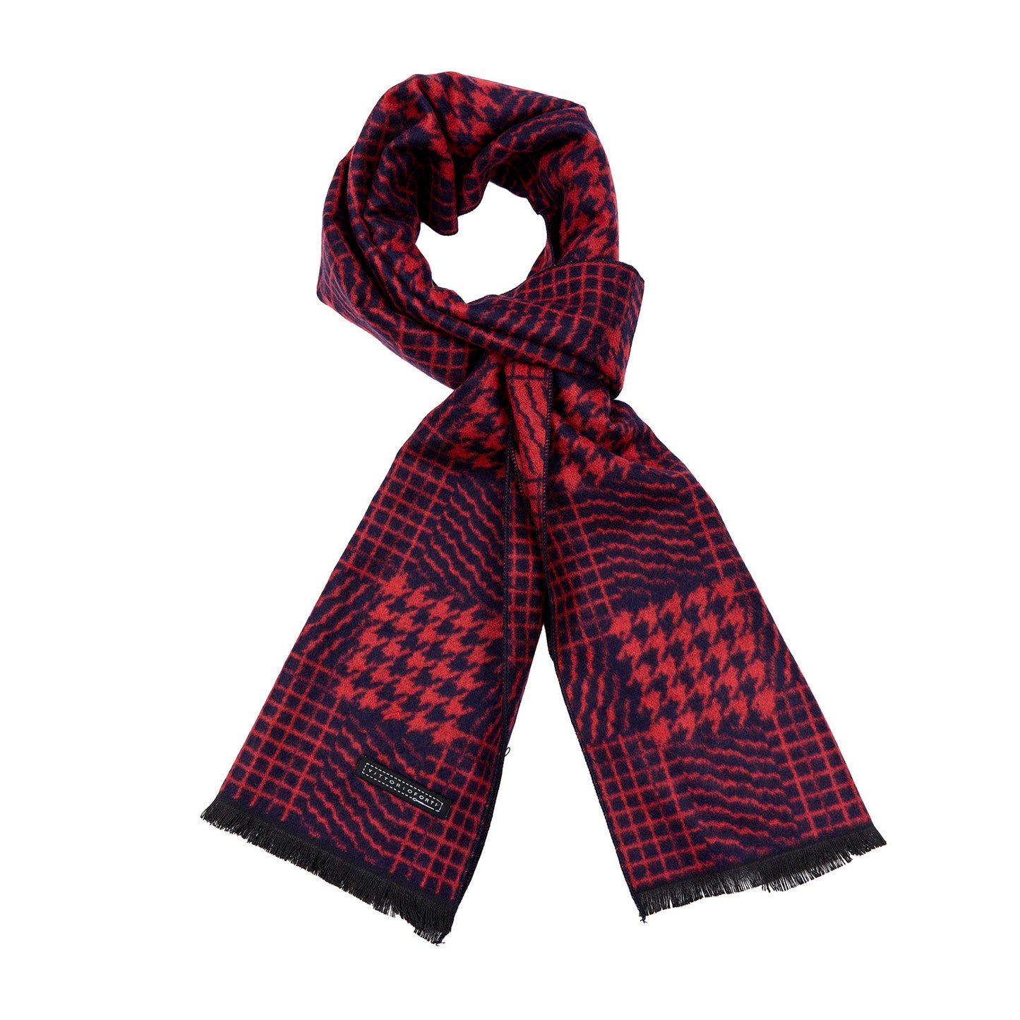 Bufanda Para Caballero Con Diseño de Cuadricula