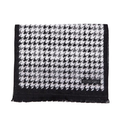 Bufanda Para Caballero Con Diseño de Pata de Gallo