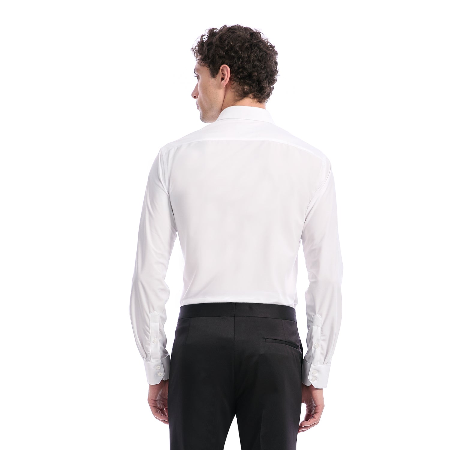 Camisa Ceremonia para Hombre  Botonadura Oculta