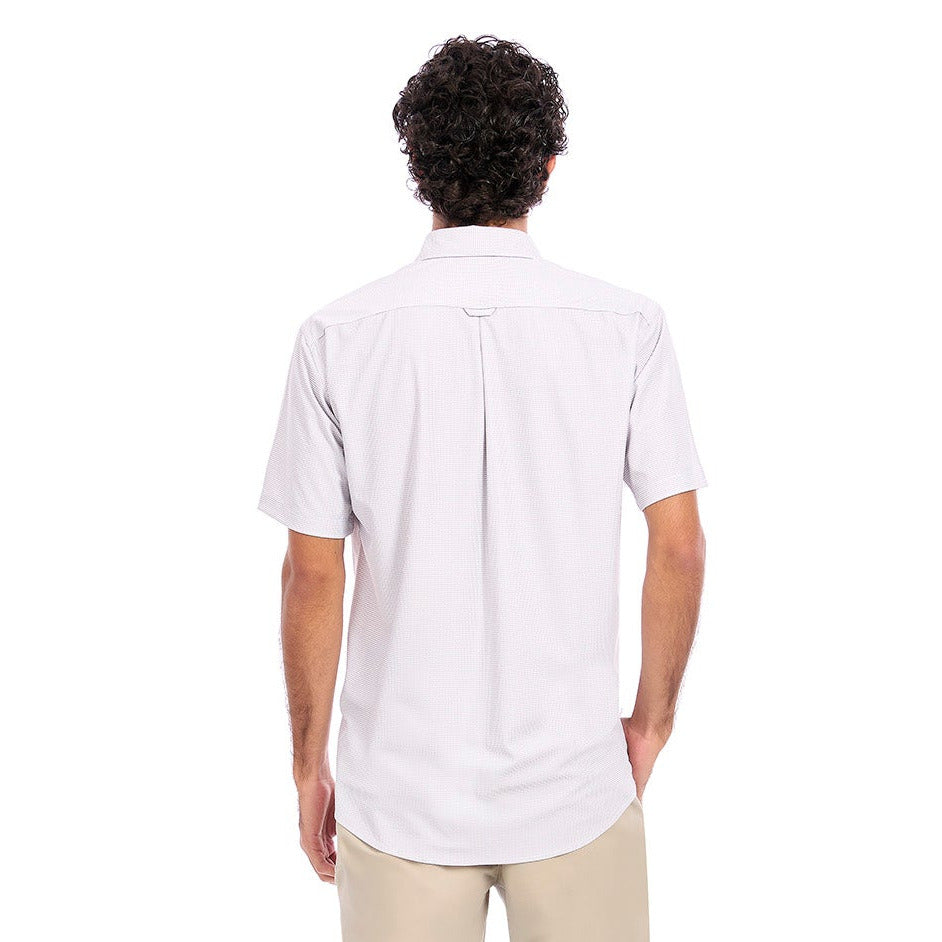 Camisa Casual Manga Corta para Caballero a cuadros