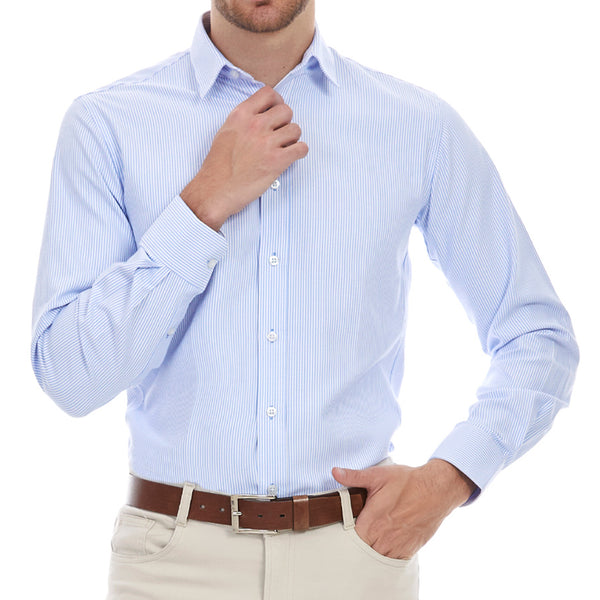 Camisa casual para hombre  | Slim fit | Color azul