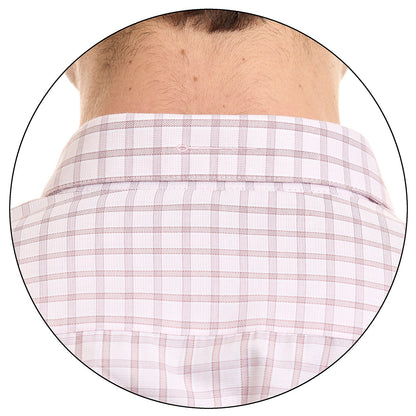 Camisa Formal Para Hombre Fit Slim A Cuadros