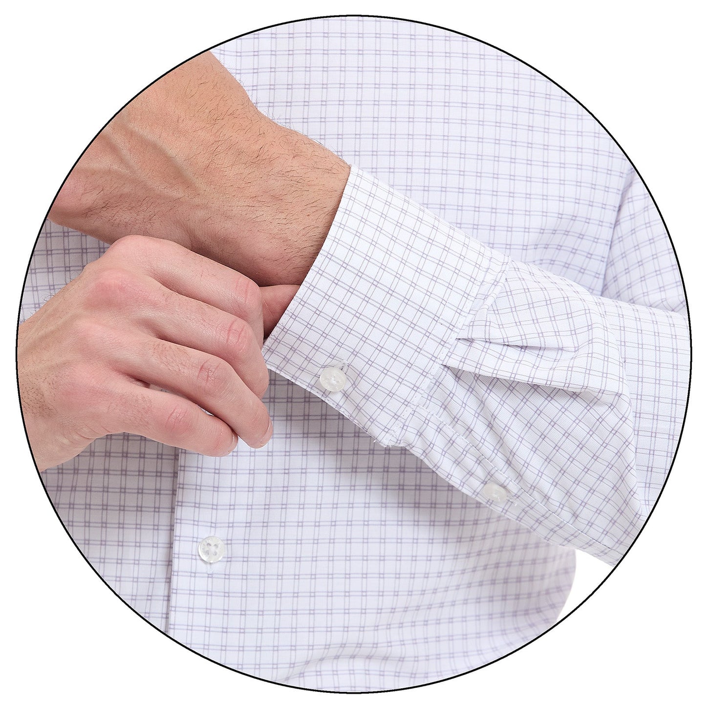 Camisa Slim Fit  Cuello Spread a Cuadros