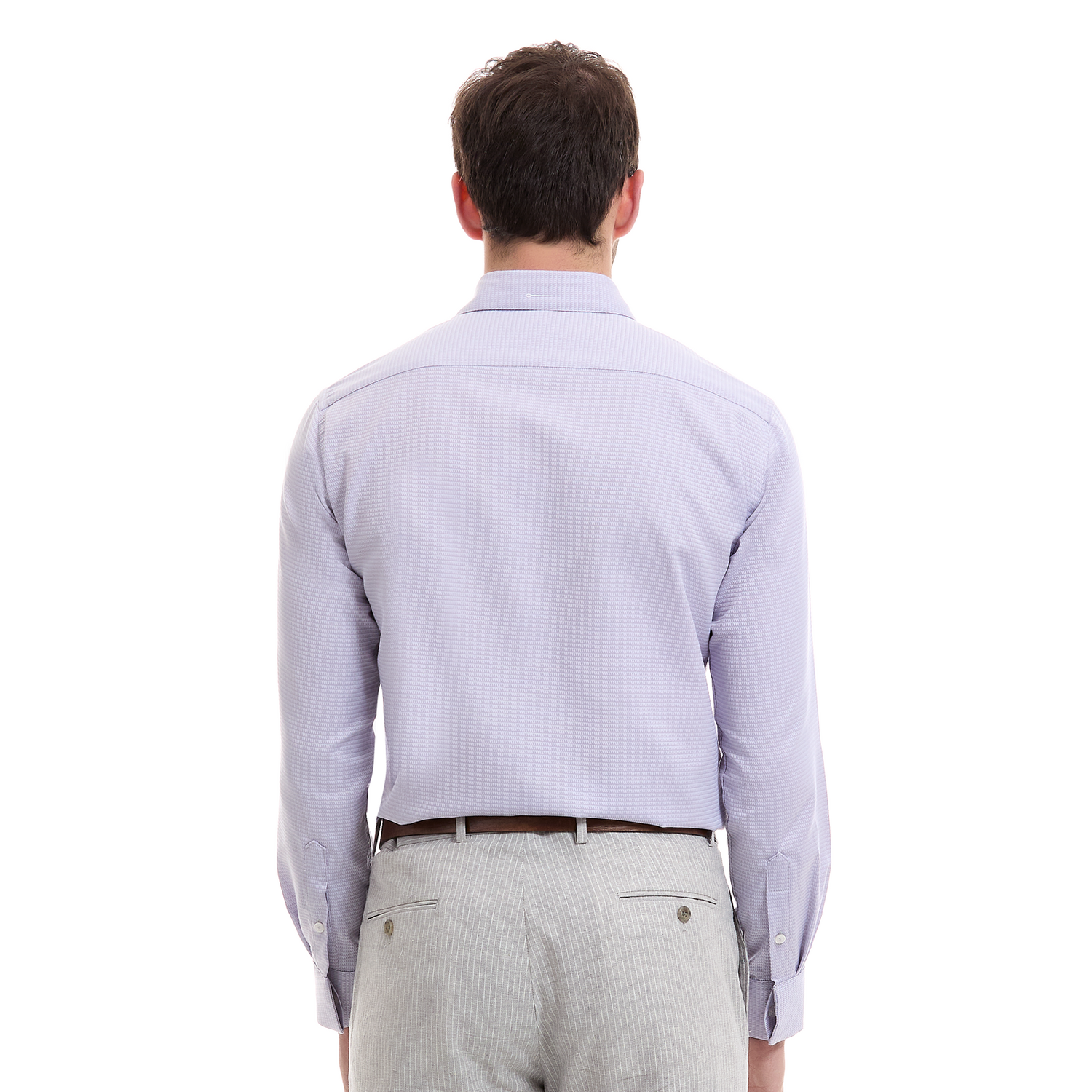 Camisa de Vestir para Hombre Fit Slim Manga Larga