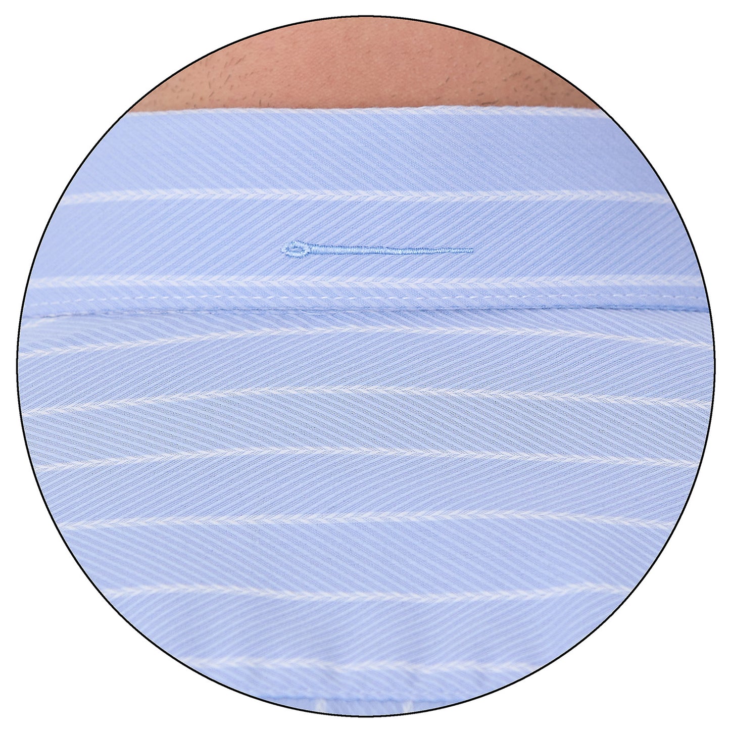 Camisa Formal a Rayas Slim Fit  para Hombre