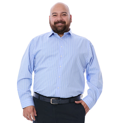 Camisa Hombre Formal Rayas Tallas Extra