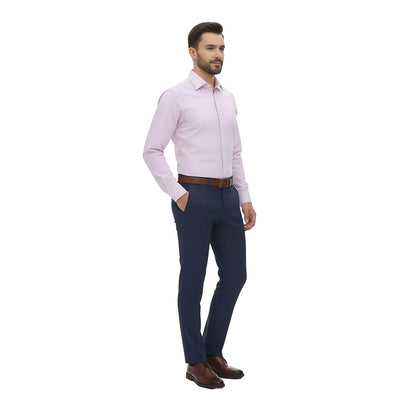 Camisa Formal Para Caballero Slim Fit Tejido A Cuadros