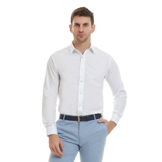 Camisa  basica formal lisa Slim Fit