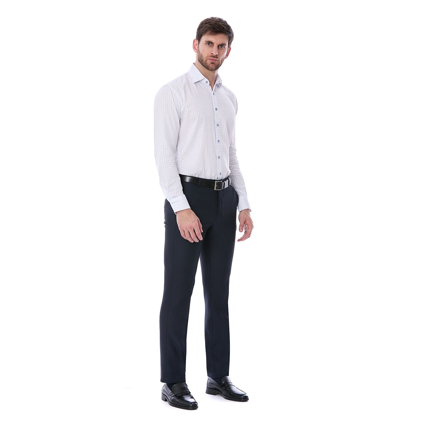 Camisa a Cuadros Slim Fit para Hombre