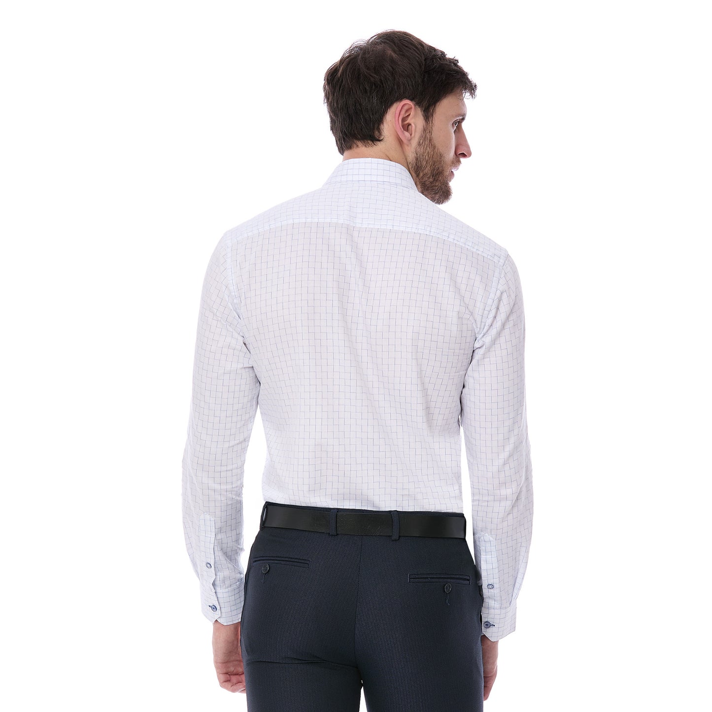 Camisa a Cuadros Slim Fit para Hombre