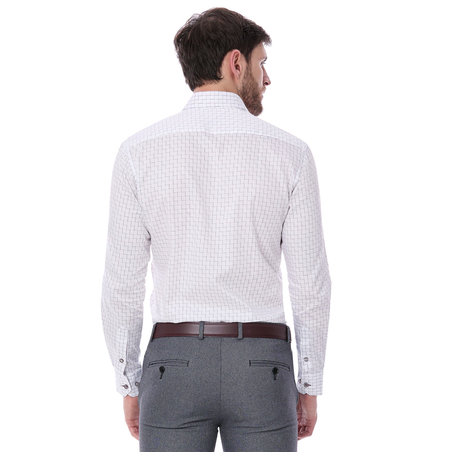 Camisa a Cuadros Slim Fit para Hombre