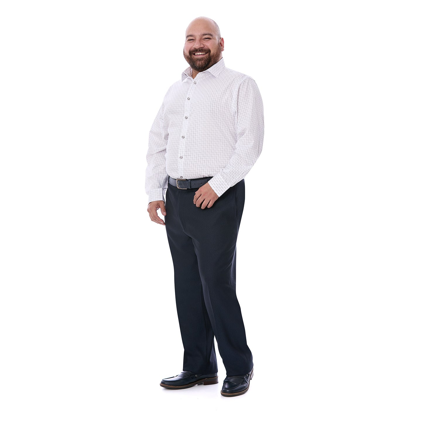 Camisa Para Hombre a Cuadros Tallas Extra