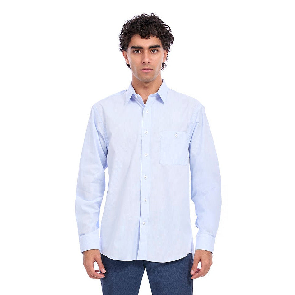 Camisa Business Casual Cuadros para Caballero Regular