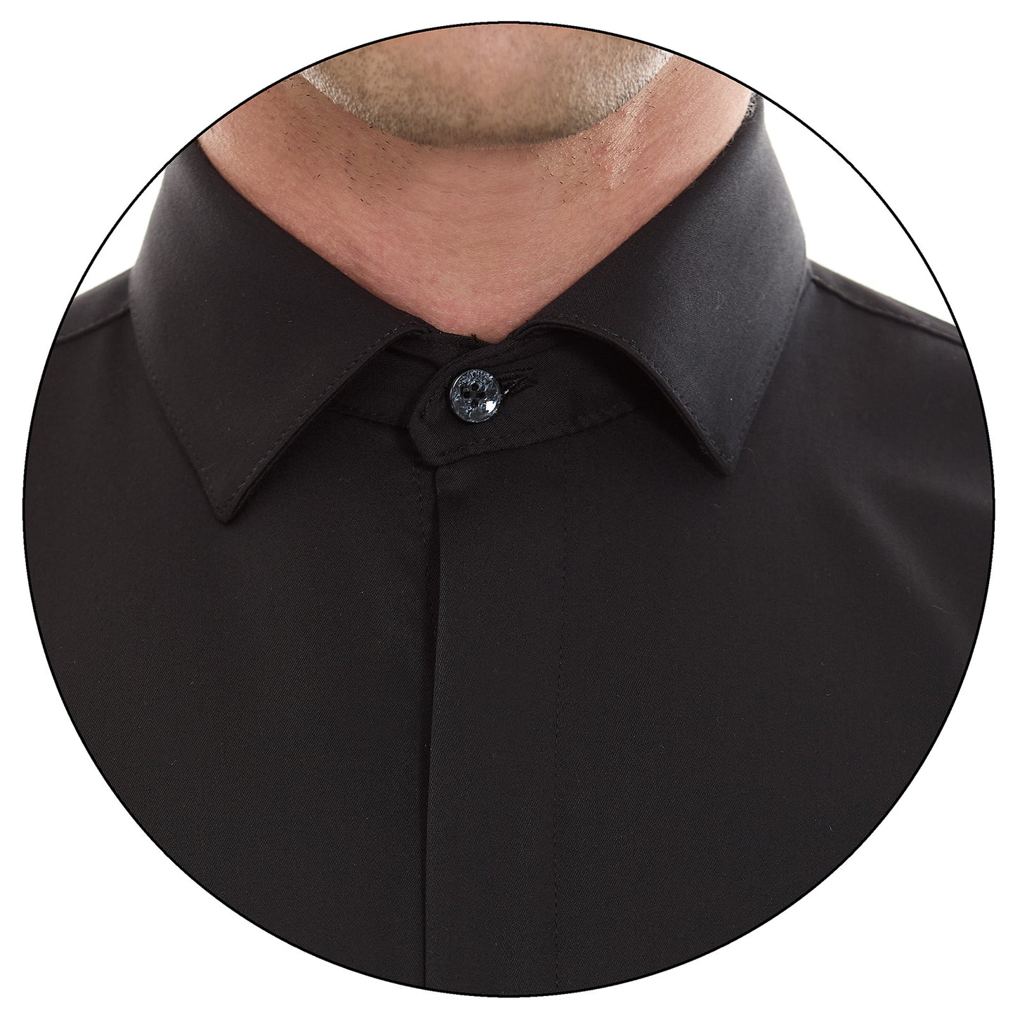 Camisa formal Para Hombre Fit Slim  Manga Larga