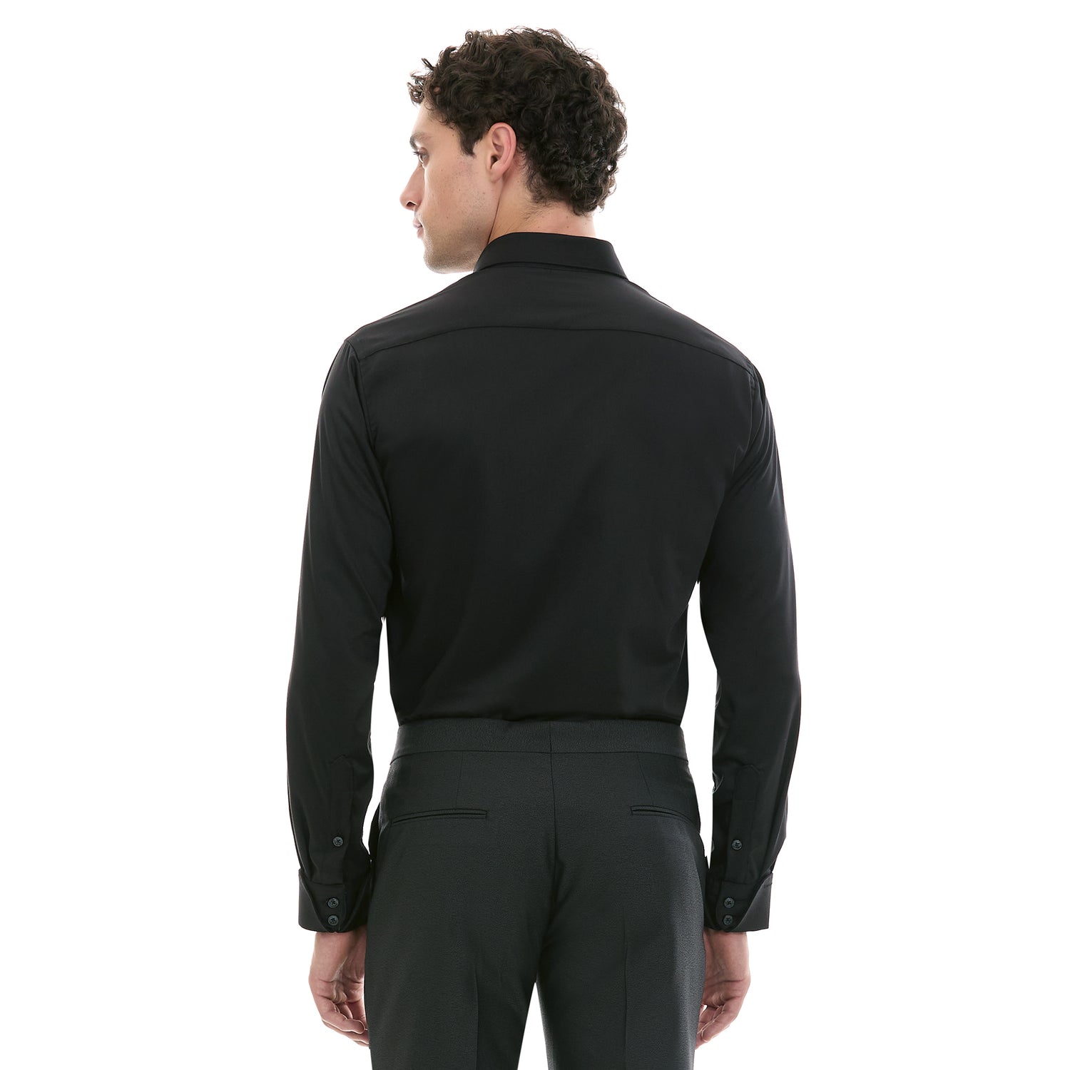 Camisa formal Para Hombre Fit Slim  Manga Larga