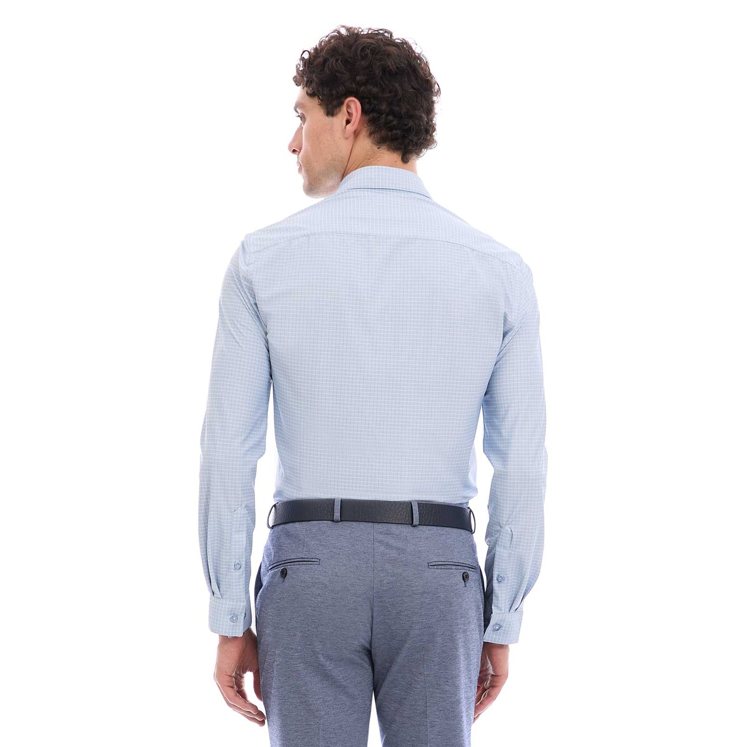 Camisa Business Casual A Cuadros