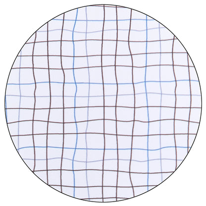 Camisa formal Fit Extra Slim en tejido de poliéster a cuadros