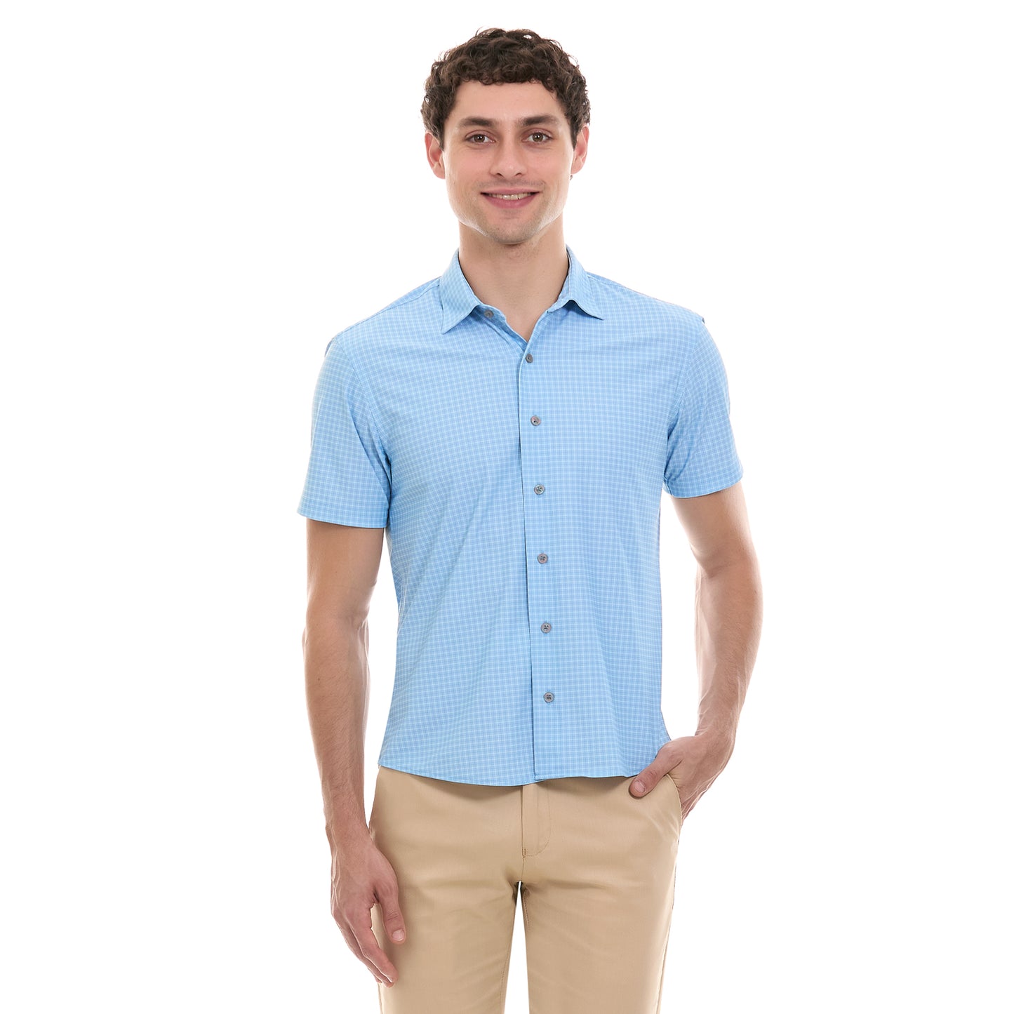 Camisa Business Casual Fit Extra Slim A Cuadros
