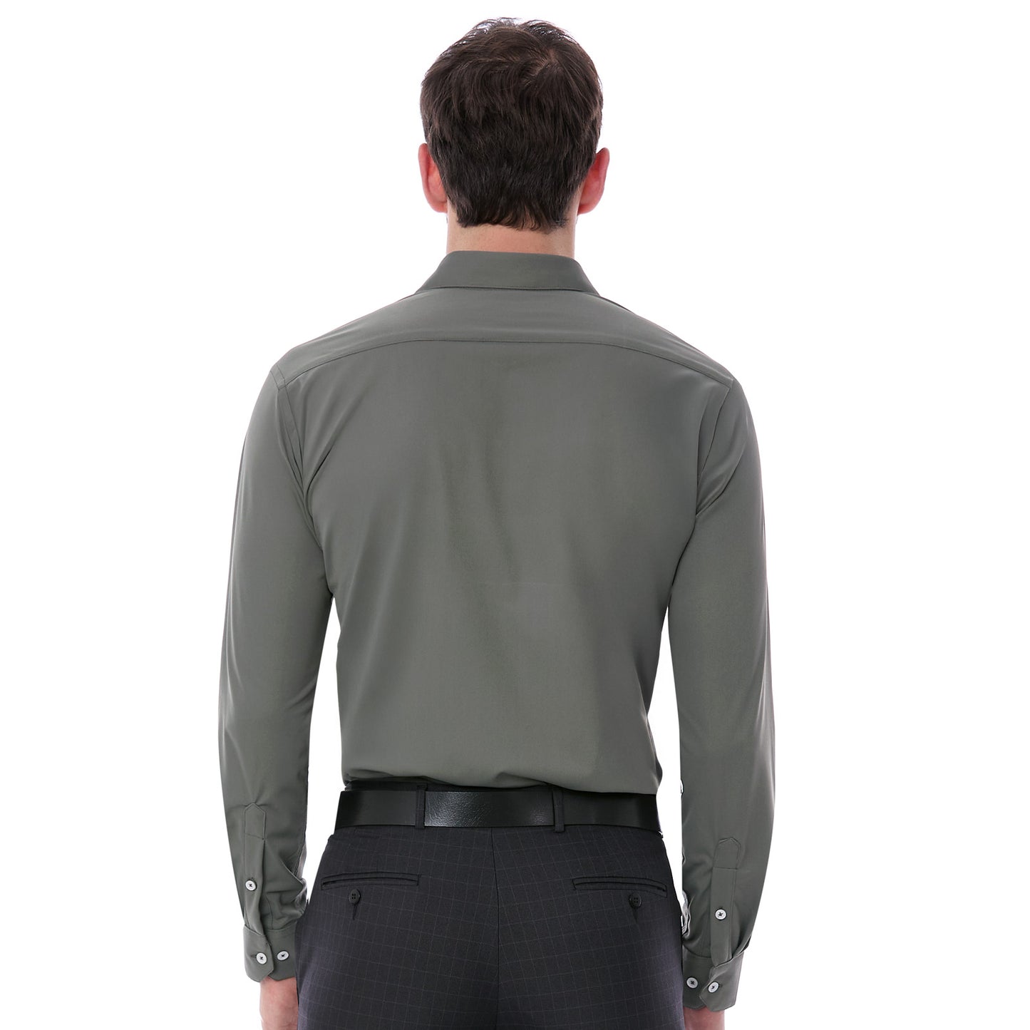 Camisa Slim Fit para Hombre Lisa
