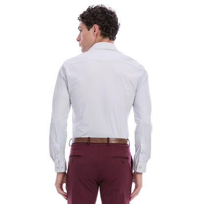 Camisa Extra Slim Para Caballero En Tejido Bi-Stretch