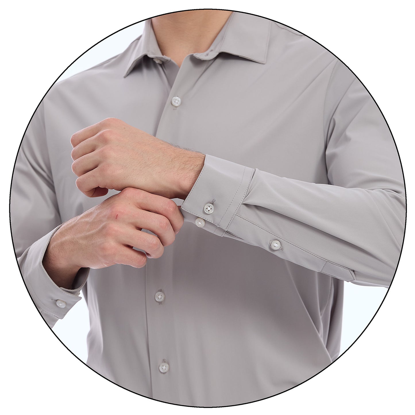 Camisa Extra Slim Para Caballero En Tejido Bi-Stretch