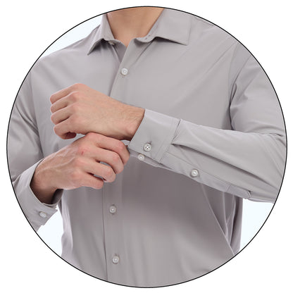 Camisa Extra Slim Para Caballero En Tejido Bi-Stretch