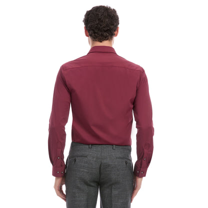 Camisa Extra Slim Para Caballero En Tejido Bi-Stretch