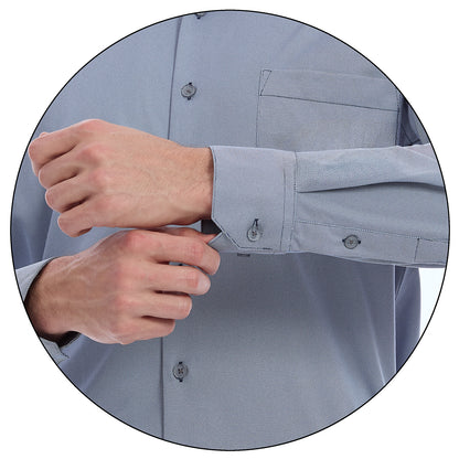 Camisa Formal Slim Fit Para Caballero Manga Larga