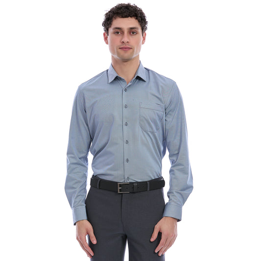 Camisa Formal Slim Fit Para Caballero Manga Larga