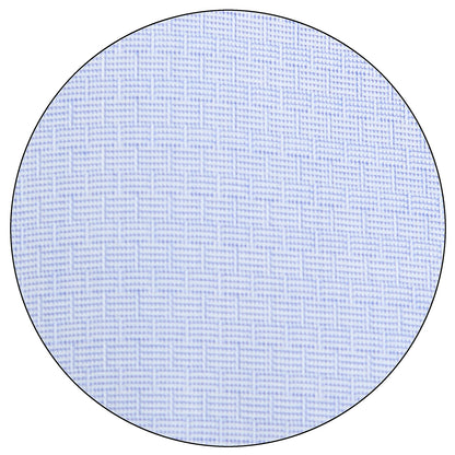 Camisa Slim Fit Vittorio Forti Bambú Azul