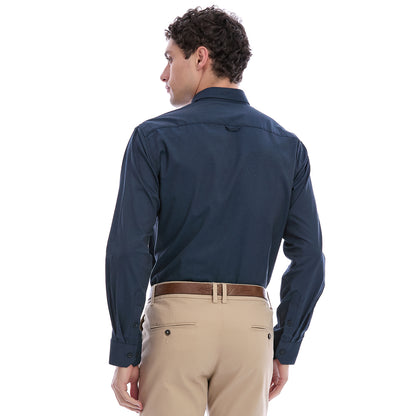 Camisa Formal de Vestir Para Caballero Manga Larga