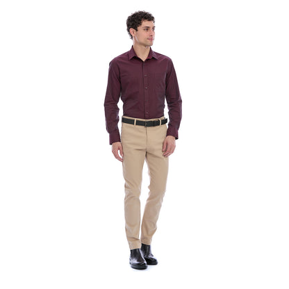 Camisa Formal de Vestir Para Caballero Manga Larga