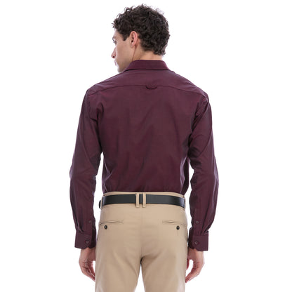 Camisa Formal de Vestir Para Caballero Manga Larga