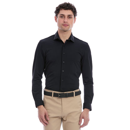 Camisa Extra Slim Para Caballero Business Casual Manga Larga