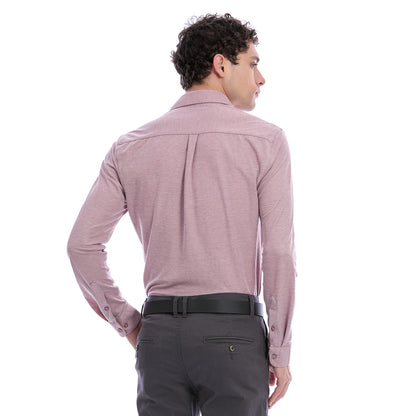 Camisa Extra Slim Para Caballero Con Botonadura Delantera