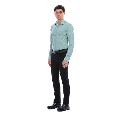 Camisa Extra Slim Para Caballero Con Botonadura Delantera