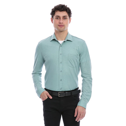 Camisa Extra Slim Para Caballero Con Botonadura Delantera